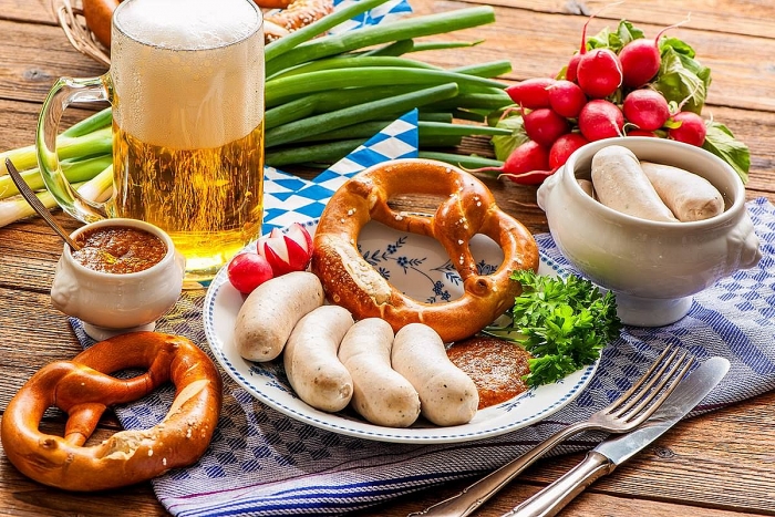 Những món ăn nổi tiếng của nước Đức