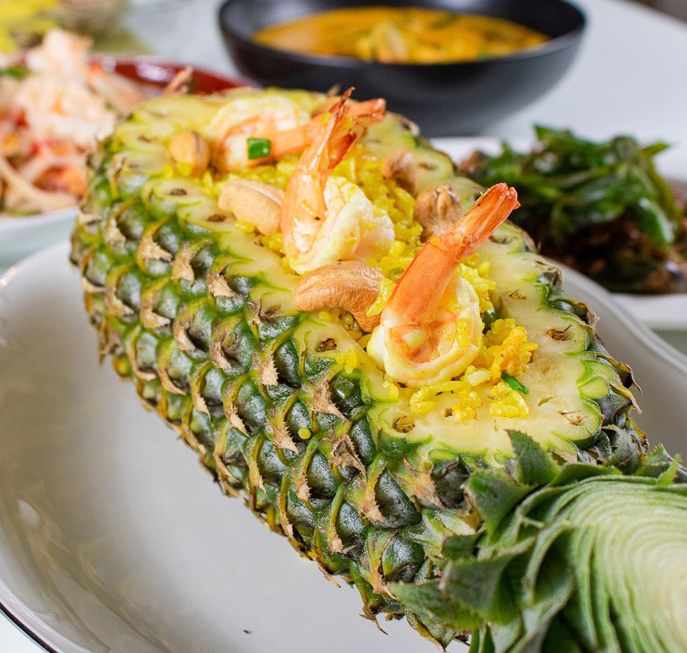Khao Pad Sapparot món ăn ngon hấp dẫn tại Thái Lan