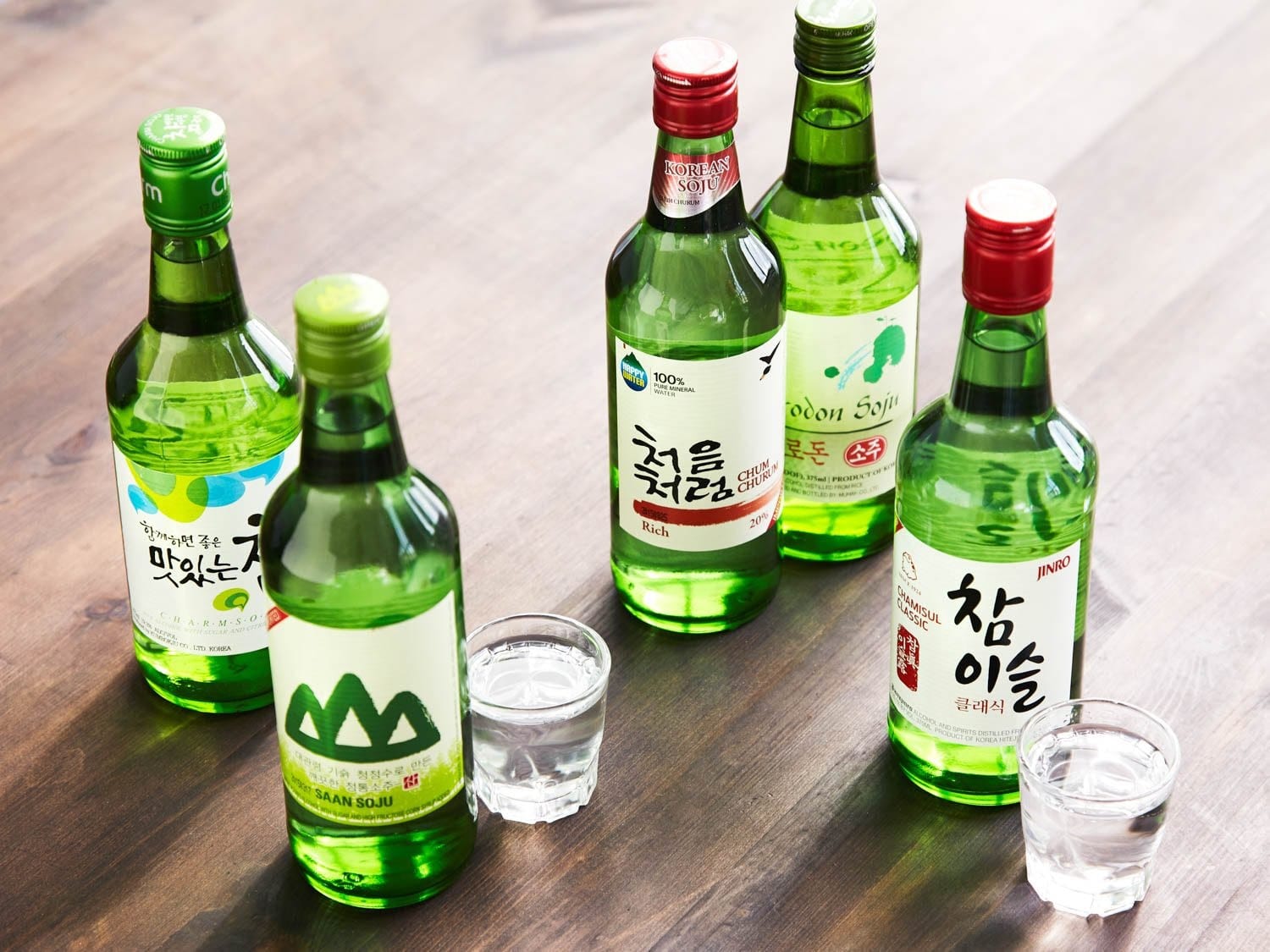 Soju rượu truyền thống của Hàn